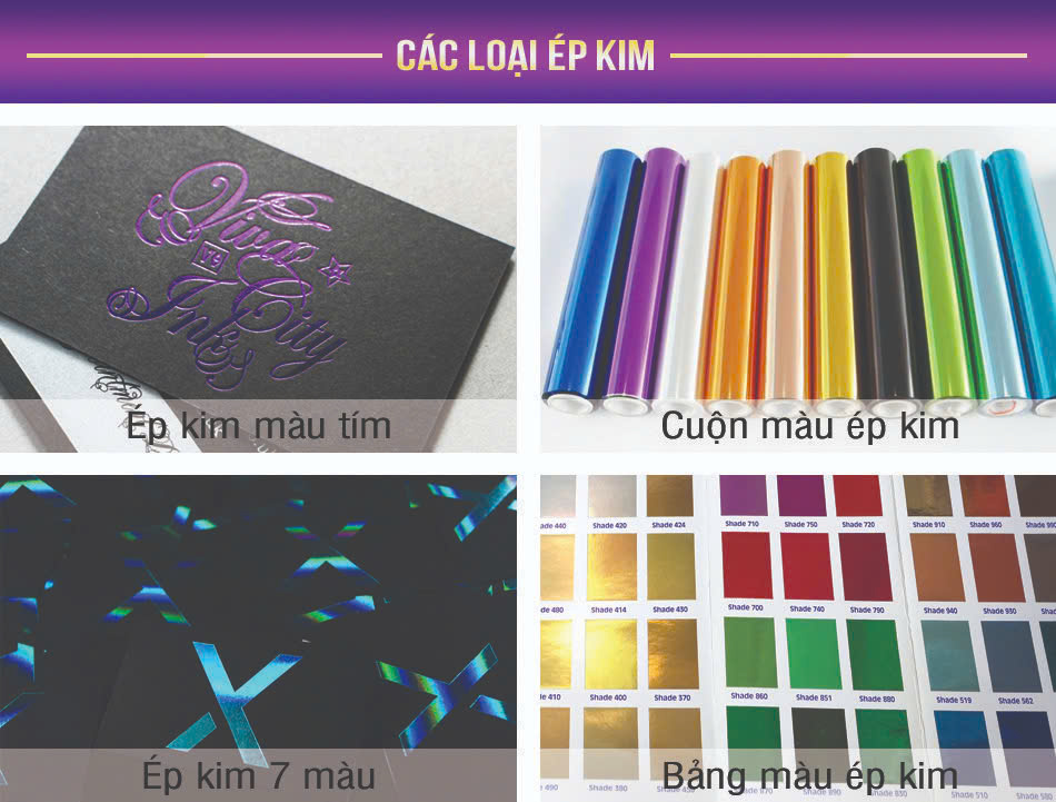Kỹ thuật Dập nổi và Ép kim
